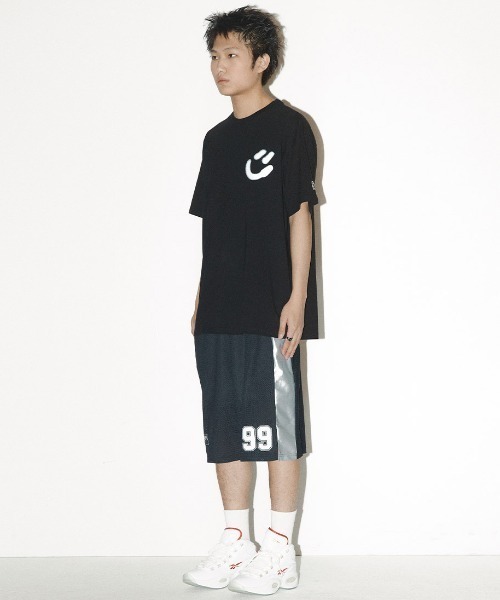 ISTKUNST（イストクンスト）の「A'GEM/9 × .kom『ISTKUNST/イストクンスト』BLUR SMILEY BALL TEE/スマイルボール 半袖　カットソー（Tシャツ/カットソー・メンズ・ブラック/ホワイト・M/L）」の8枚目の写真