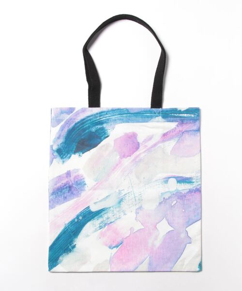 I Eye's（アイアイズ）の「IEトート（トートバッグ・レディース・パープル/ピンク/グリーン/黄緑系/ブルー/ブラック/ライトグリーン・FREE）」の8枚目の写真