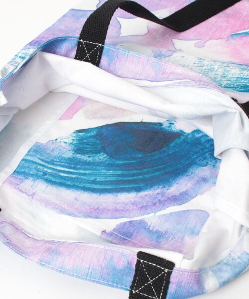 I Eye's（アイアイズ）の「IEトート（トートバッグ・レディース・パープル/ピンク/グリーン/黄緑系/ブルー/ブラック/ライトグリーン・FREE）」の10枚目の写真