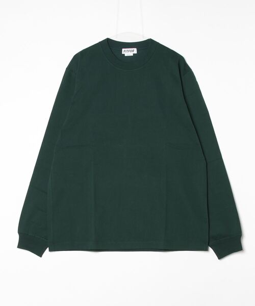 FIT FOR/フィットフォー/204 BASIC LONG SLEEVE TEE（Tシャツ/カットソー）｜fitfor（フィットフォー） 7,473円