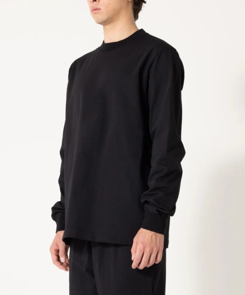 fitfor（フィットフォー）の「FIT FOR/フィットフォー/204 BASIC LONG SLEEVE TEE（Tシャツ/カットソー・メンズ・ホワイト/ブラック/ネイビー/モスグリーン・S/M/XL/L/XS）」の8枚目の写真