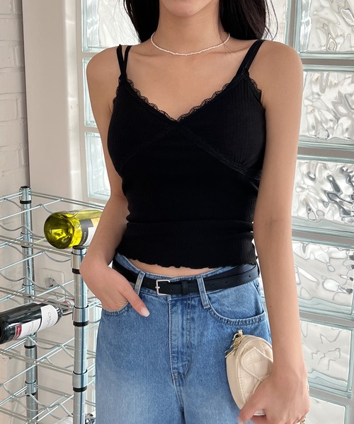 by muni:r(バイ ムニール)の「ダメージカットワイドデニム(デニムパンツ・レディース・ブルー・SMALL/MEDIUM)」の21枚目の写真