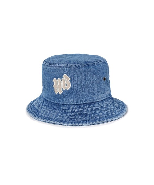 STUDIO SEVEN(スタジオ セブン)の「HB EMB Bucket Hat for Kid’s【STUDIOSEVEN/スタジオセブン】(ハット・キッズ・ベビーピンク/ホワイト/インディゴブルー・FREE)」の3枚目の写真