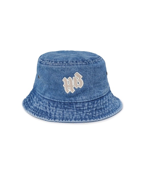 STUDIO SEVEN(スタジオ セブン)の「HB EMB Bucket Hat for Kid’s【STUDIOSEVEN/スタジオセブン】(ハット・キッズ・ベビーピンク/ホワイト/インディゴブルー・FREE)」の4枚目の写真