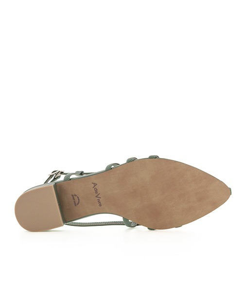 A de Vivre(アドゥヴィーヴル)の「サステナブル ブロックスリングサンダル(サンダル・レディース・ブラック/オレンジ/グリーン・M/L/S/LL)」の9枚目の写真