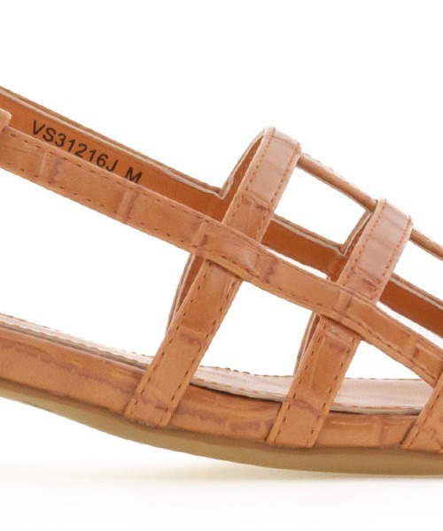 A de Vivre(アドゥヴィーヴル)の「サステナブル ブロックスリングサンダル(サンダル・レディース・ブラック/オレンジ/グリーン・M/L/S/LL)」の12枚目の写真