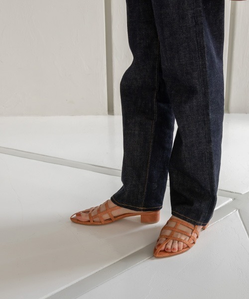 A de Vivre(アドゥヴィーヴル)の「サステナブル ブロックスリングサンダル(サンダル・レディース・ブラック/オレンジ/グリーン・M/L/S/LL)」の15枚目の写真