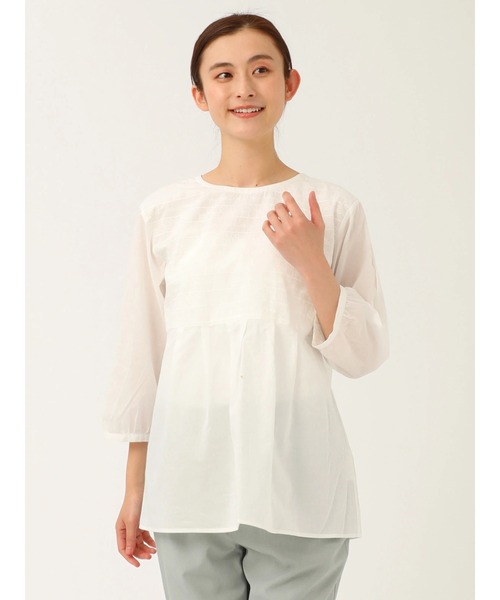 【セール】レースプルオーバーブラウス（シャツ/ブラウス）｜McGREGOR（マックレガー）