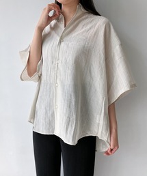 AS KNOW AS plus | ♪着回して半袖ビッグシャツ(シャツ/ブラウス)