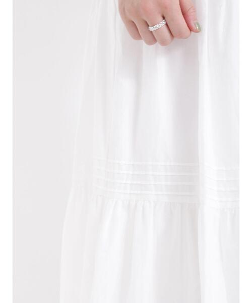 Samansa Mos2（サマンサ モスモス）の「ティアードスカート（スカート・レディース・ブラック/オフホワイト/サックスブルー・F）」の7枚目の写真