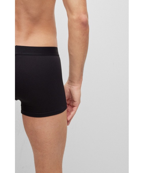 BOSS（ボス）の「2パック BOSSロゴウエストバンド ストレッチコットン ボクサーパンツ（ボクサーパンツ・メンズ・ブラック・L/M/S/XL/XXL）」の6枚目の写真