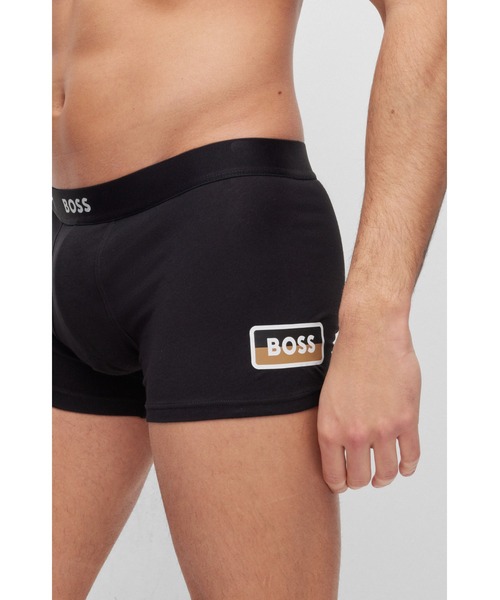 BOSS（ボス）の「2パック BOSSロゴウエストバンド ストレッチコットン ボクサーパンツ（ボクサーパンツ・メンズ・ブラック・L/M/S/XL/XXL）」の7枚目の写真