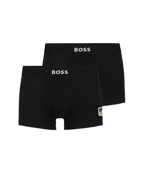 BOSS（ボス）の「2パック BOSSロゴウエストバンド ストレッチコットン ボクサーパンツ（ボクサーパンツ・メンズ・ブラック・L/M/S/XL/XXL）」の8枚目の写真