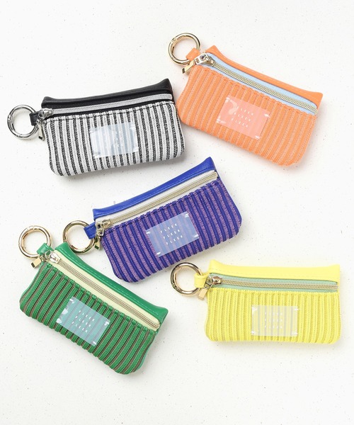 Flowering（フラワーリング）の「カラフルニット/キーポーチ（キーケース/キーアクセサリー・レディース・イエロー/ブルー/オレンジ/グリーン/ブラック・FREE）」の14枚目の写真