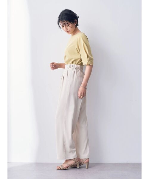 YECCA VECCA(イェッカヴェッカ)の「グルカパンツ(その他パンツ・レディース・ライトベージュ/ダークベージュ/グリーン/ブラック・FREE)」の16枚目の写真