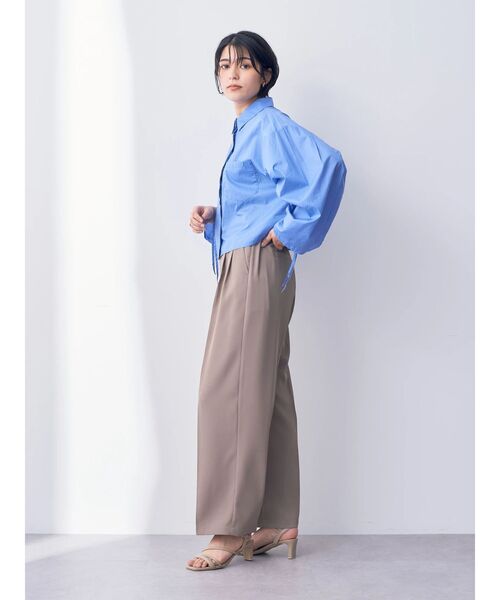 YECCA VECCA(イェッカヴェッカ)の「グルカパンツ(その他パンツ・レディース・ライトベージュ/ダークベージュ/グリーン/ブラック・FREE)」の6枚目の写真