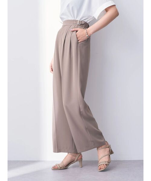 YECCA VECCA(イェッカヴェッカ)の「グルカパンツ(その他パンツ・レディース・ライトベージュ/ダークベージュ/グリーン/ブラック・FREE)」の18枚目の写真