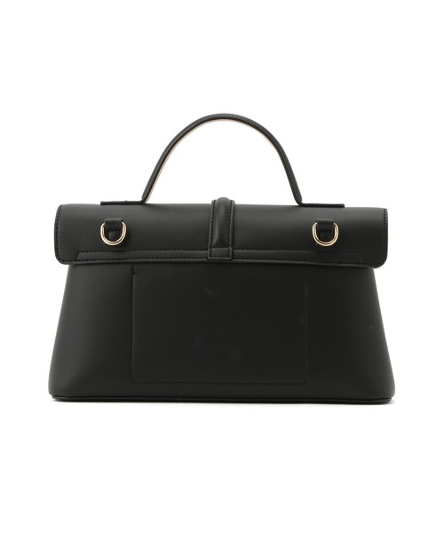 VIS（ビス）の「【2WAY】ひねり金具ワンハンドルミニショルダーバッグ（ショルダーバッグ・レディース・ブラック/ダークブラウン/ベージュ/ブラック系その他・FREE）」の14枚目の写真