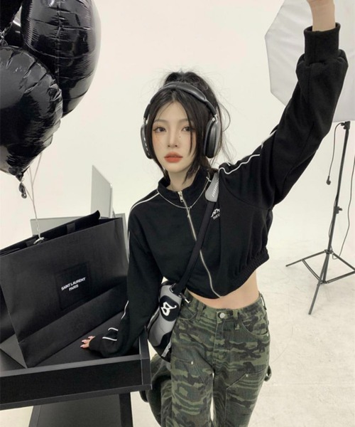 ◼️美品◼️ジャージ上下◼️トラックジャケット◼️陸上◼️ヴィンテージ◼️ジム Chick（チック）の「Short Track Jacket / ショート丈トラック
