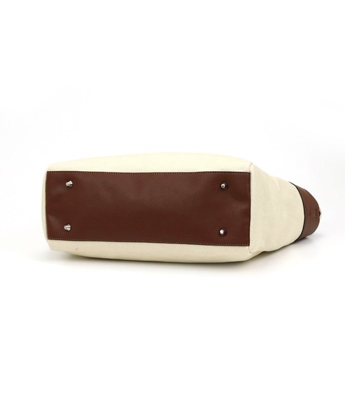 MIAN （ミアン）の「キャンバス2wayビッグトートバッグ（トートバッグ・レディース・ブラック/グリーン/ブラウン・FREE）」の16枚目の写真