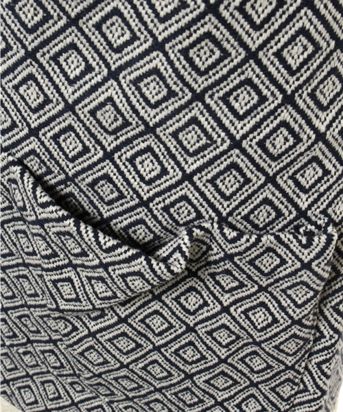 recette（ルセット）の「柄織りエプロン[apron]（エプロン・レディース・ネイビー/レッド・FREE）」の6枚目の写真