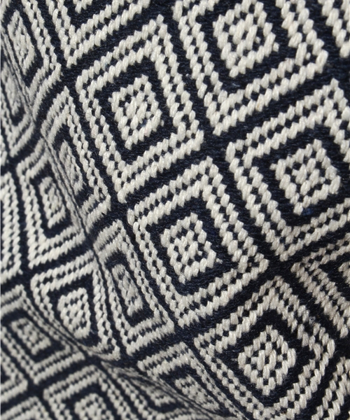 recette（ルセット）の「柄織りエプロン[apron]（エプロン・レディース・ネイビー/レッド・FREE）」の7枚目の写真