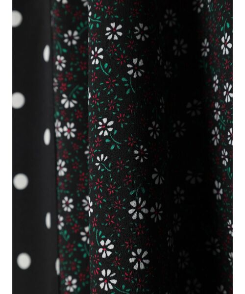 AMERICAN HOLIC(アメリカンホリック)の「プリントMix裾フリル切り替えスカート(スカート・レディース・ブラック・M/L)」の13枚目の写真