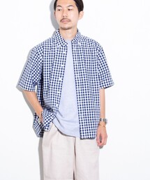 GLOSTER | 【GLOSTER/グロスター】POPギンガムチェック ボタンダウンシャツ(シャツ/ブラウス)