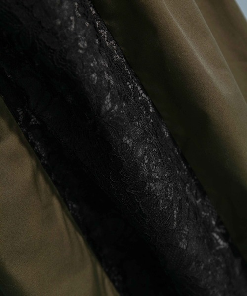 Eimee Law（エイミーロウ）の「パネル切替ジャンスカ（ジャンパースカート・レディース・カーキ/ブラック・38）」の22枚目の写真