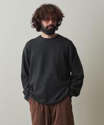 Steven Alan＞ コットン/カシミヤ クルーネック ニット -LOOSEを使った