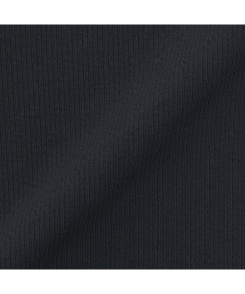 無印良品（ムジルシリョウヒン）の「ストレッチリブ編み　腹巻つきレギンス（十分丈）（マタニティウェア/グッズ・レディース・ダークブラウン系/ブラック・L/S/M/XL）」の6枚目の写真