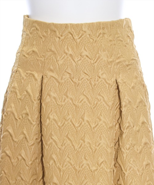 clear（クリア）の「×ブークレフレアスカート[低身長用サイズ有]（スカート・レディース・マスタード/ブラック/グリーン・S/M/XS）」の8枚目の写真
