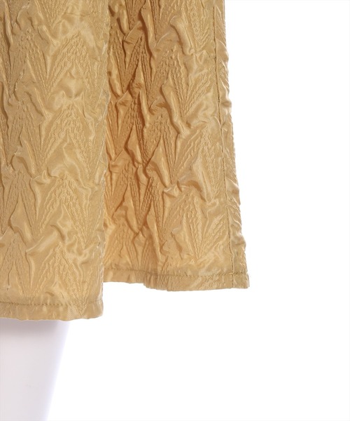 clear（クリア）の「×ブークレフレアスカート[低身長用サイズ有]（スカート・レディース・マスタード/ブラック/グリーン・S/M/XS）」の10枚目の写真