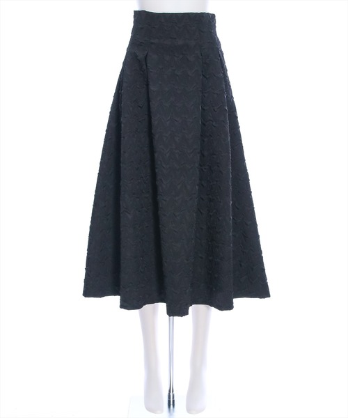 clear（クリア）の「×ブークレフレアスカート[低身長用サイズ有]（スカート・レディース・マスタード/ブラック/グリーン・S/M/XS）」の17枚目の写真