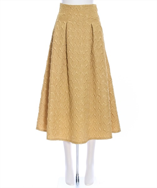 clear（クリア）の「×ブークレフレアスカート[低身長用サイズ有]（スカート・レディース・マスタード/ブラック/グリーン・S/M/XS）」の19枚目の写真