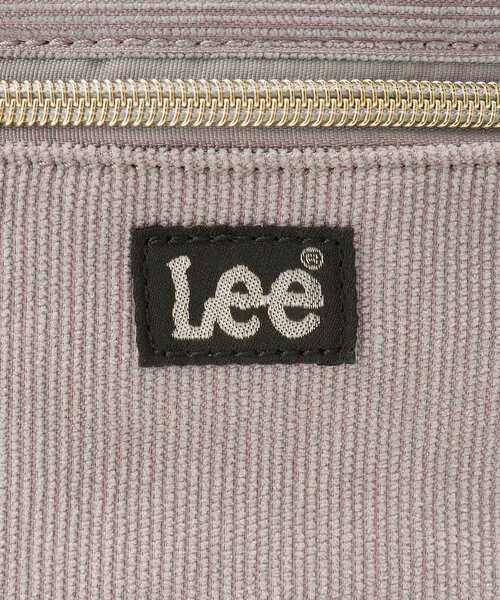Lee(リー)の「◆【Lee別注】コーデュロイスクエアショルダー(ショルダーバッグ・レディース・アイボリー系2/ブラック系2/グレー系2/チャコール・00)」の5枚目の写真