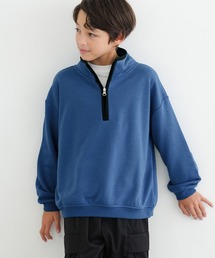 coca（coca）（コカ）の「キッズ　パイピングハーフジップスウェット（スウェット・キッズ）」