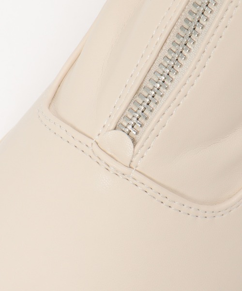 notch.（ノッチ）の「センタージップブーツ（ブーツ・レディース・ブラック/オフホワイト・L/M）」の12枚目の写真