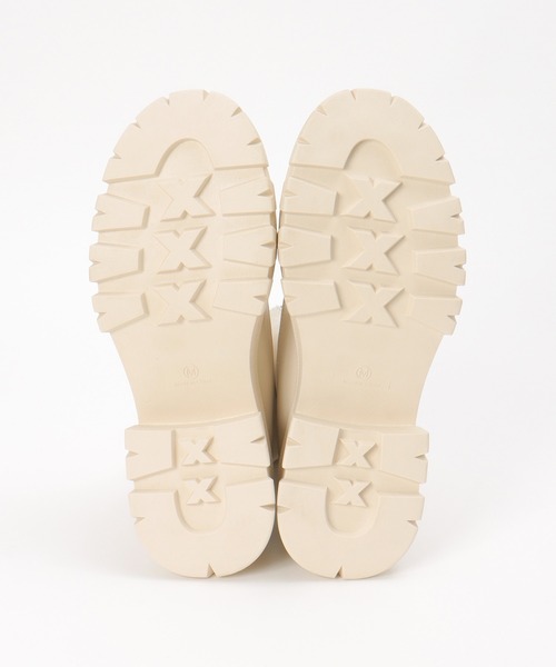 notch.（ノッチ）の「センタージップブーツ（ブーツ・レディース・ブラック/オフホワイト・L/M）」の14枚目の写真