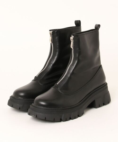 notch.（ノッチ）の「センタージップブーツ（ブーツ・レディース・ブラック/オフホワイト・L/M）」の15枚目の写真