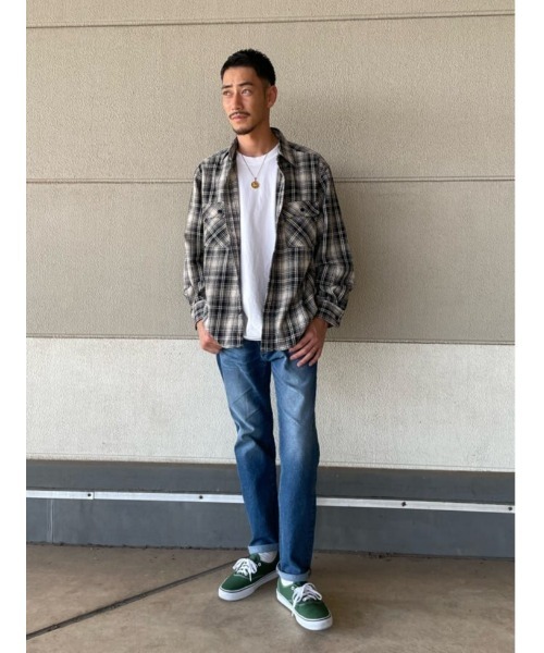 BACK NUMBER(バックナンバー)の「BACK NUMBER(バックナンバー)「DRY-X」ストレートジーンズ(デニムパンツ・メンズ・ノンウォッシュ/ダークインディゴブルー・32inch/30inch/34inch/36inch)」の10枚目の写真
