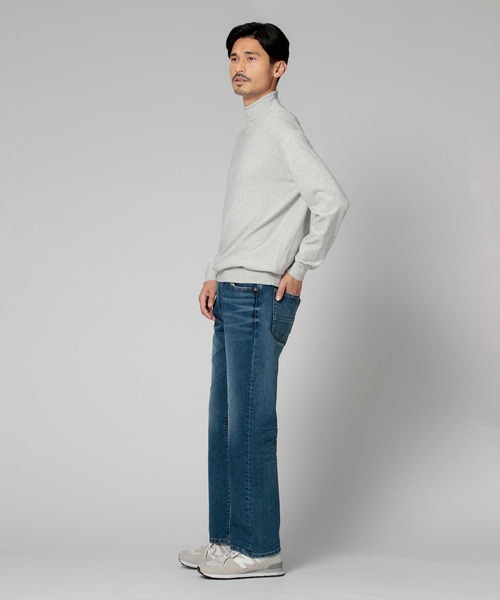 BACK NUMBER】「DRY-X」ストレートジーンズ（デニムパンツ