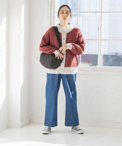 studio CLIP（スタディオクリップ）の「軽いナイロン中綿ショルダーバッグ2（ショルダーバッグ・レディース・アイボリー/ブラウン/ブラック/オリーブ/ブルー・FREE）」の19枚目の写真