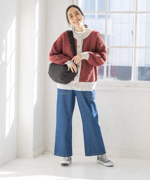 studio CLIP（スタディオクリップ）の「軽いナイロン中綿ショルダーバッグ2（ショルダーバッグ・レディース・アイボリー/ブラウン/ブラック/オリーブ/ブルー・FREE）」の21枚目の写真