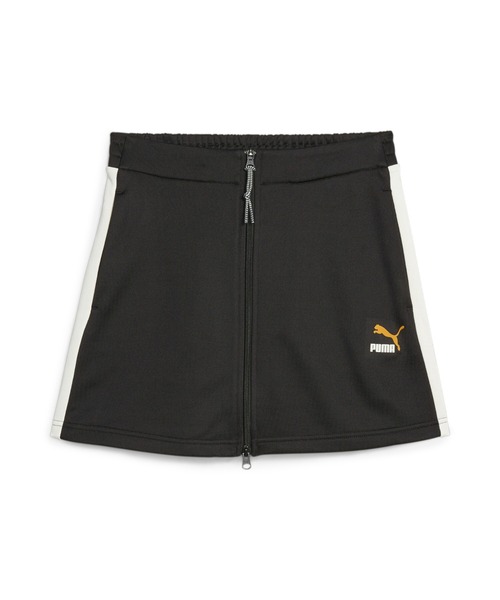 PUMA（プーマ）の「PUMA プーマ ウィメンズ T7 フォワード ヒストリー スカート（スカート・レディース・オレンジ/ブラック/オフホワイト・MEDIUM/SMALL/LARGE/X-SMALL）」の5枚目の写真