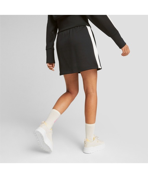 PUMA（プーマ）の「PUMA プーマ ウィメンズ T7 フォワード ヒストリー スカート（スカート・レディース・オレンジ/ブラック/オフホワイト・MEDIUM/SMALL/LARGE/X-SMALL）」の10枚目の写真