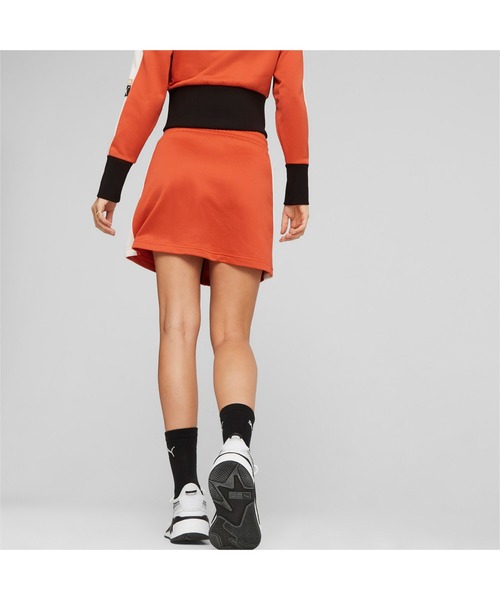 PUMA（プーマ）の「PUMA プーマ ウィメンズ T7 フォワード ヒストリー スカート（スカート・レディース・オレンジ/ブラック/オフホワイト・MEDIUM/SMALL/LARGE/X-SMALL）」の15枚目の写真