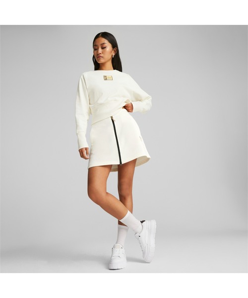 PUMA（プーマ）の「PUMA プーマ ウィメンズ T7 フォワード ヒストリー スカート（スカート・レディース・オレンジ/ブラック/オフホワイト・MEDIUM/SMALL/LARGE/X-SMALL）」の21枚目の写真