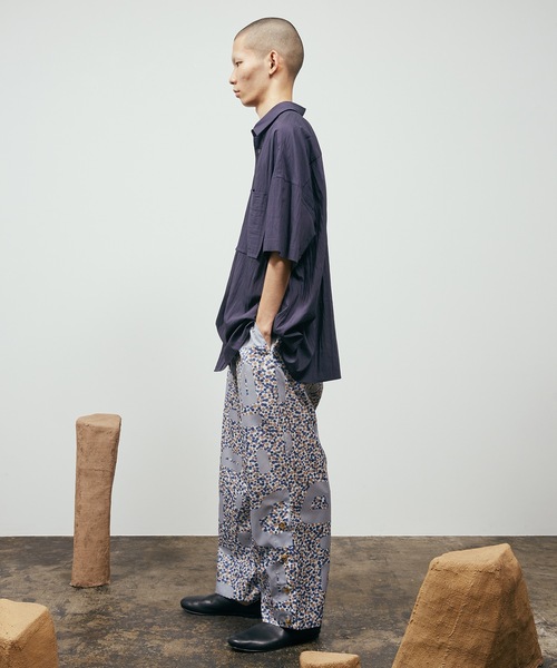 Dulcamara（ドゥルカマラ）の「ショートスリーブBigシャツ-S（シャツ/ブラウス・メンズ・ネイビー/ベージュ/アイボリー・0/1）」の11枚目の写真