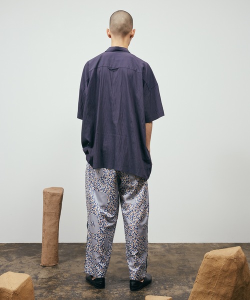 Dulcamara（ドゥルカマラ）の「ショートスリーブBigシャツ-S（シャツ/ブラウス・メンズ・ネイビー/ベージュ/アイボリー・0/1）」の12枚目の写真